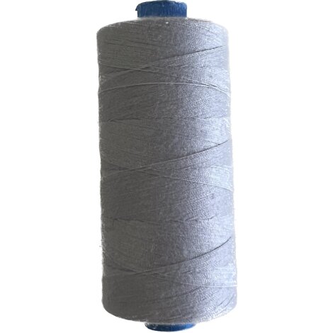 Nähseide Nähgarn Fadenspule Allesnäher Polyestergarn 1000 m, Farbauswahl 1046 hellgrau