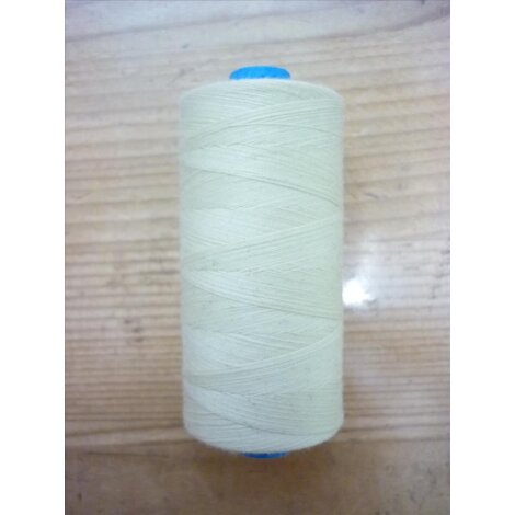 Nähseide Nähgarn Fadenspule Allesnäher Polyestergarn 1000 m, Farbauswahl 1186 natur