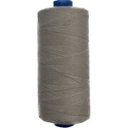 Nähseide Nähgarn Fadenspule Allesnäher Polyestergarn 1000 m, Farbauswahl 337 beige