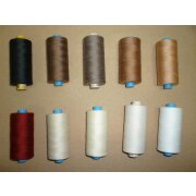 Nähseide Nähgarn Fadenspule Allesnäher Polyestergarn 1000 m, Farbauswahl 563 beere