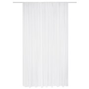 FERTIGSTORE EFFEKTVOILE STREIFEN "KYRA" 450cm x 145 cm Farbe WEISS