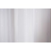 FERTIGSTORE EFFEKTVOILE STREIFEN "KYRA" 450cm x 145 cm Farbe WEISS