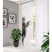 HOME in green | SCHIEBEVORHANG BAMBUSOPTIK RECYCELT...