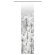 HOME in green | SCHIEBEVORHANG BAMBUSOPTIK RECYCELT DIGITALDRUCK | DOCLIA 60cm x 245 cm Farbe GRAU