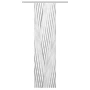 HOME in green | SCHIEBEVORHANG BAMBUSOPTIK RECYCELT DIGITALDRUCK | RIWELO 60cm x 245 cm Farbe GRAU