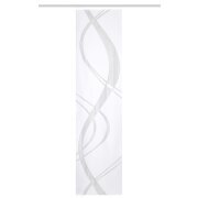 SCHIEBEVORHANG JACQUARD DICHT "TIBASO" 57cm x 245 cm Farbe WEISS