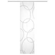 SCHIEBEVORHANG JACQUARD DICHT "PINALE" 57cm x 245 cm Farbe WEISS