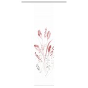 VISION S | SCHIEBEVORHANG BAMBUSOPTIK DIGITALDRUCK | AYENE 60cm x 260 cm Farbe ROT