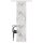 VISION S | SCHIEBEVORHANG BAMBUSOPTIK DIGITALDRUCK | LISIO 60cm x 260 cm Farbe GRAU