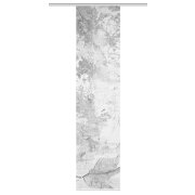 VISION S | SCHIEBEVORHANG BAMBUSOPTIK DIGITALDRUCK | RAGUL 60cm x 260 cm Farbe GRAU