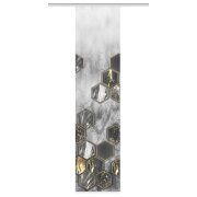 VISION S | SCHIEBEVORHANG BAMBUSOPTIK DIGITALDRUCK | LAYON 60cm x 260 cm Farbe ANTHRAZIT