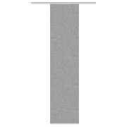 VISION S | SCHIEBEVORHANG BAMBUSOPTIK DIGITALDRUCK | PIVE 60cm x 260 cm Farbe GRAU