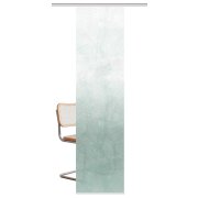 SCHIEBEVORHANG DEKOSTOFF SEIDENOPTIK DIGITALDRUCK "SIRALIA" 60cm x 245 cm Farbe SALBEI