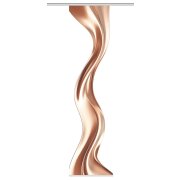 SCHIEBEVORHANG DEKOSTOFF SEIDENOPTIK DIGITALDRUCK "OAKLEY" 60cm x 245 cm Farbe ROSE