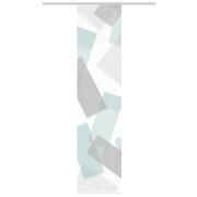 VISION S | SCHIEBEVORHANG BAMBUSOPTIK DIGITALDRUCK "NAYAH" 60cm x 260 cm Farbe MINT