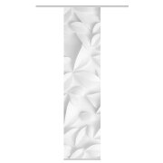 VISION S | SCHIEBEVORHANG BAMBUSOPTIK DIGITALDRUCK "FLYNN" 60cm x 260 cm Farbe GRAU