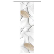HOME in green | SCHIEBEVORHANG BAMBUSOPTIK RECYCELT DIGITALDRUCK "LISON" 60cm x 245 cm Farbe NATUR