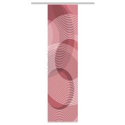 HOME in green | SCHIEBEVORHANG BAMBUSOPTIK RECYCELT DIGITALDRUCK "AFONSO" 60cm x 245 cm Farbe BORDEAUX