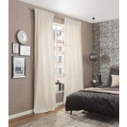 FERTIGSCHAL THERMO WOLLOPTIK "TEDDY" 135cm x 245 cm Farbe WOLLWEISS