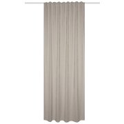 FERTIGSCHAL CHENILLE "WOLLY" 135cm x 245 cm Farbe TAUPE