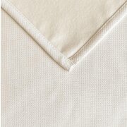 FERTIGSCHAL THERMO CHENILLE "PELLU" 135cm x 245 cm Farbe WOLLWEISS