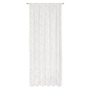 FERTIGSCHAL RASCHELSPITZE "KIRALIO" 140cm x 245 cm Farbe WOLLWEISS