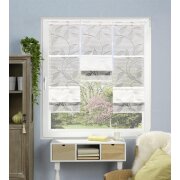 3ER SET MAGNETROLLO AUSBRENNER BAMBUS "RANA" 30cm x 120 cm Farbe WEISS