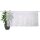 CAFEHAUS VOILE BESTICKT "SHARY" 145 cm x 45 cm Farbe WEISS
