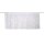 CAFEHAUS VOILE BESTICKT "SHARY" 145 cm x 45 cm Farbe WEISS