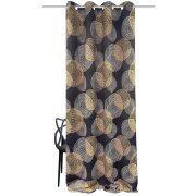 &Ouml;SENSCHAL VERDUNKLER BEDRUCKT "GINNY" 135 cm x 245 cm Farbe ANTHRAZIT