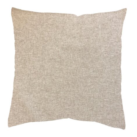 KISSENHÜLLE DEKOSTOFF UNI "LUCIO" 40 cm x 40 cm Farbe BEIGE