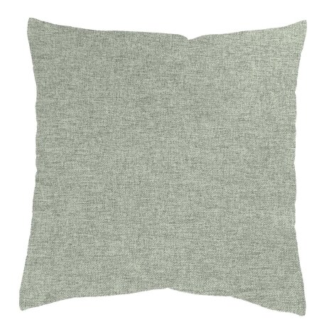 KISSENHÜLLE DEKOSTOFF UNI "LUCIO" 40 cm x 40 cm Farbe SALBEI