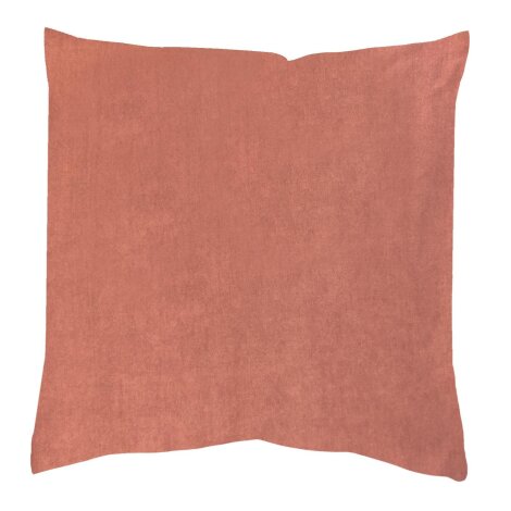 KISSENHÜLLE DEKOSTOFF UNI "ELMER" 40 cm x 40 cm Farbe ALTROSE