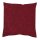 KISSENHÜLLE DEKOSTOFF UNI "ELMER" 40 cm x 40 cm Farbe BORDEAUX