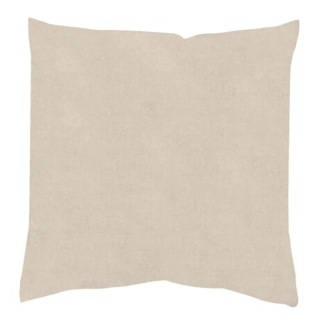 KISSENHÜLLE DEKOSTOFF UNI "ELMER" 50 cm x 50 cm Farbe HELLGRAU