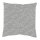 KISSENHÜLLE LEINENSTRUKTUR UNI "FJELLA" 40 cm x 40 cm Farbe SILBER