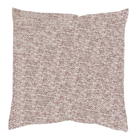 KISSENHÜLLE LEINENSTRUKTUR UNI "FJELLA" 40 cm x 40 cm Farbe ROSE