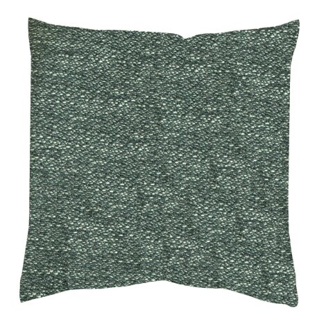KISSENHÜLLE LEINENSTRUKTUR UNI "FJELLA" 40 cm x 40 cm Farbe GRÜN