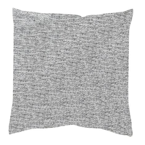 KISSENHÜLLE LEINENSTRUKTUR UNI "FJELLA" 50 cm x 50 cm Farbe GRAU