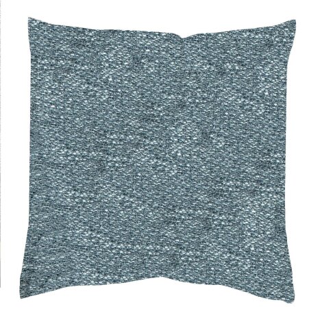 KISSENHÜLLE LEINENSTRUKTUR UNI "FJELLA" 50 cm x 50 cm Farbe PETROL
