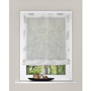 RAFFROLLO LEINENOPTIK SCHERLI "MORAN" 120 cm x 140 cm Farbe STEIN