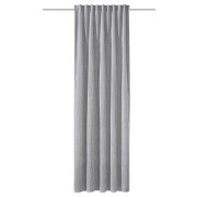 FERTIGSCHAL BOUCLE STRUKTUR "EILIKA"  135 cm x 300 cm Farbe GRAU