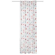 FERTIGSCHAL DEKO BEDRUCKT "EFFIE" 135 cm x 245 cm Farbe TERRA