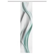 VISION S | SCHIEBEVORHANG BAMBUSOPTIK DIGITALDRUCK "CARA" 60 cm x 260 cm Farbe MINT