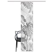 VISION S | SCHIEBEVORHANG BAMBUSOPTIK DIGITALDRUCK "SANJA" 60 cm x 260 cm Farbe GRAU