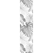 VISION S | SCHIEBEVORHANG BAMBUSOPTIK DIGITALDRUCK "SANJA" 60 cm x 260 cm Farbe GRAU