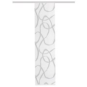 VISION S | SCHIEBEVORHANG BAMBUSOPTIK DIGITALDRUCK "OPHELIA" 60 cm x 260 cm Farbe GRAU