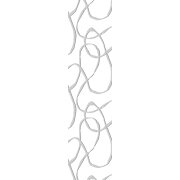 VISION S | SCHIEBEVORHANG BAMBUSOPTIK DIGITALDRUCK "OPHELIA" 60 cm x 260 cm Farbe GRAU