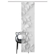 VISION S | SCHIEBEVORHANG BAMBUSOPTIK DIGITALDRUCK "RIXA" 60 cm x 260 cm Farbe GRAU