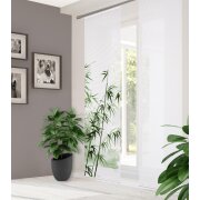 HOME in green | SCHIEBEVORHANG BAMBUSOPTIK RECYCELT...